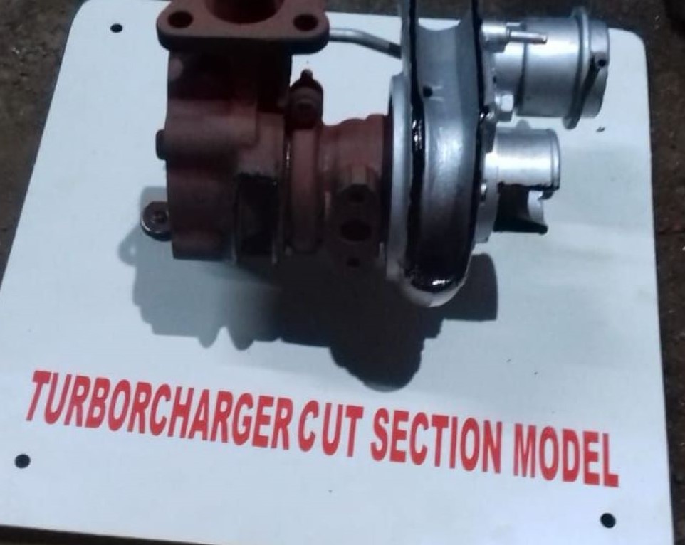 TURBOCHARGER CUT SECTION MODEL